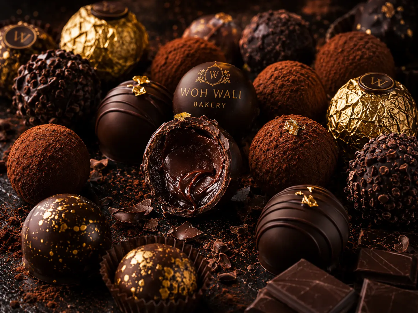 Eggless Belgian Chocolates and Truffles – Woh Wali Bakery Indore